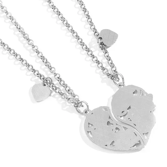 Sanrio Hello Kitty & Friends BFF 2 PC Heart Necklace Set - Picture 8 of 8